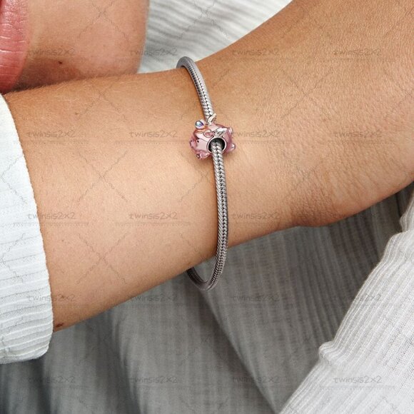 Pandora Flying Unicorn Pig Charm|Pendant - Picture 2 of 2